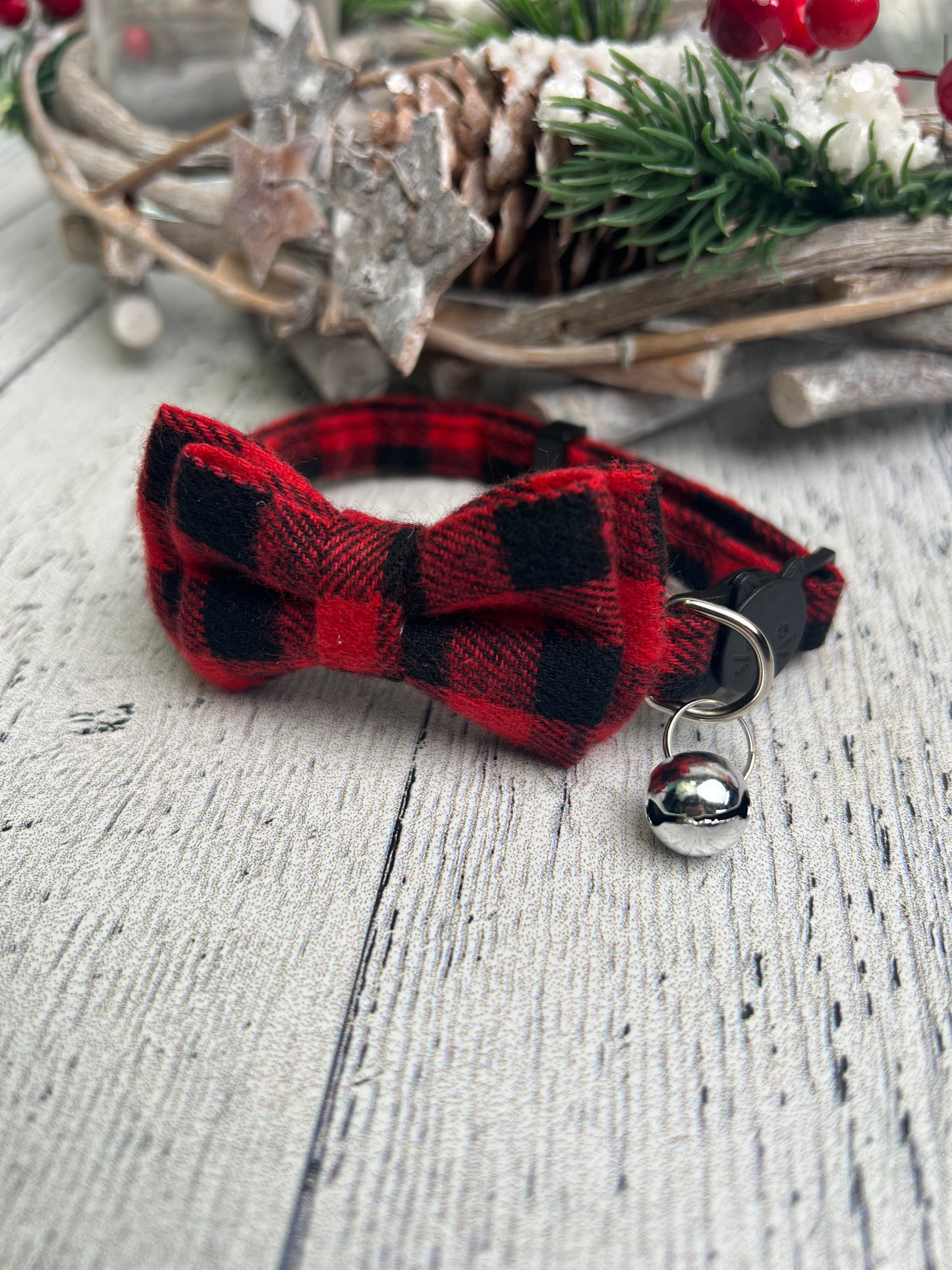 Cat Collar with Bowties