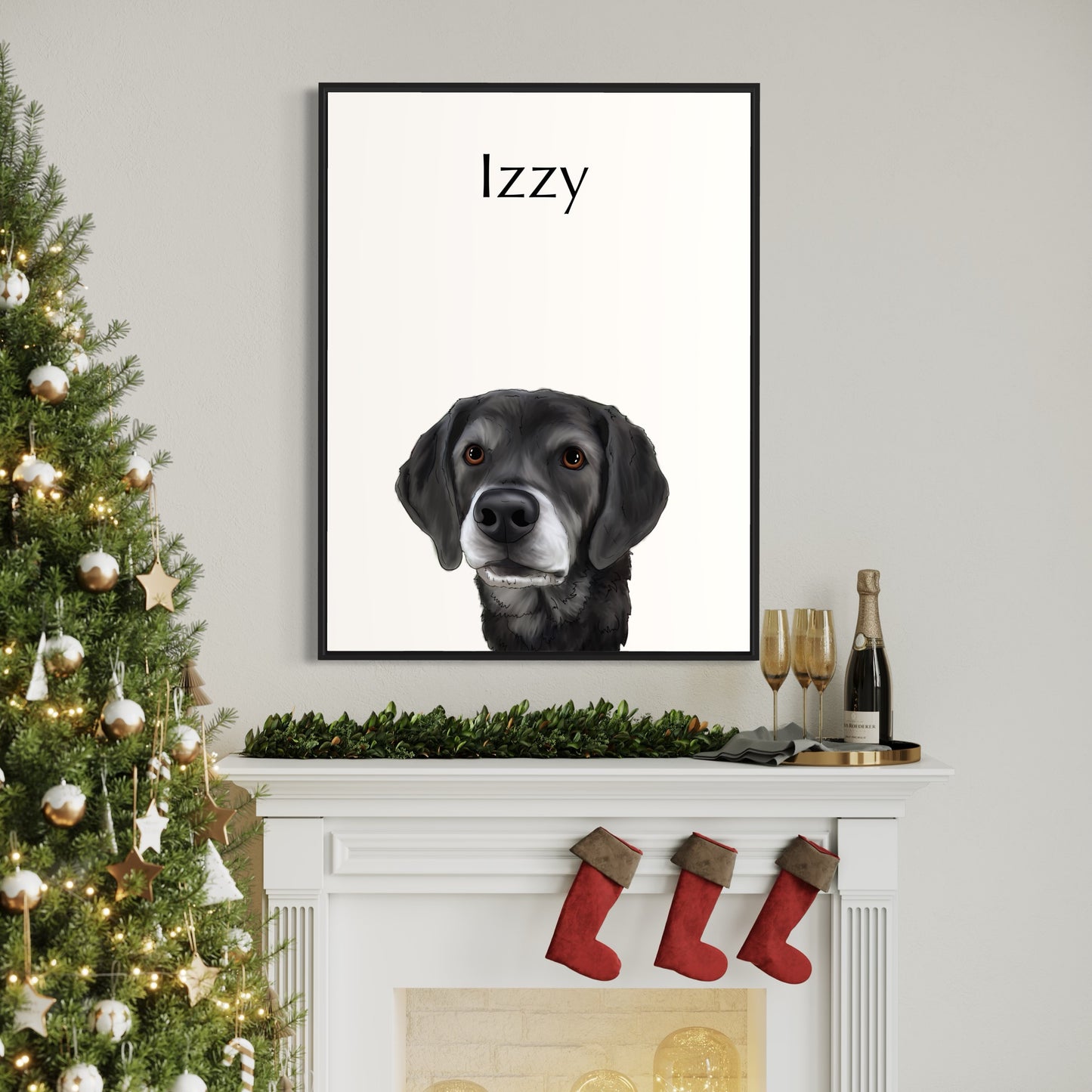 Classic Single Pet Portrait