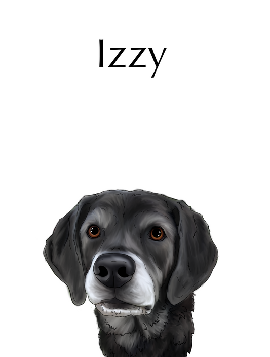 Classic Single Pet Portrait