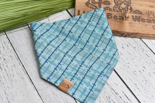 Bentley Bright Plaid Bandana