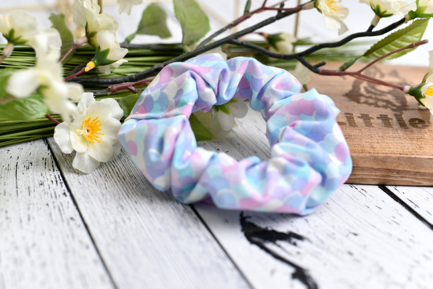 Luna Mermaid Harbour Scrunchie