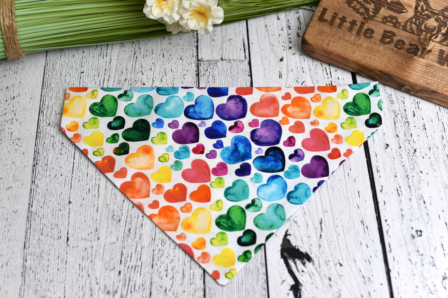 Hearts Pride Bandana