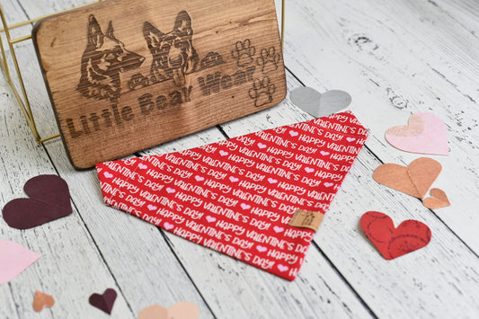 Happy Valentines Day Bandana