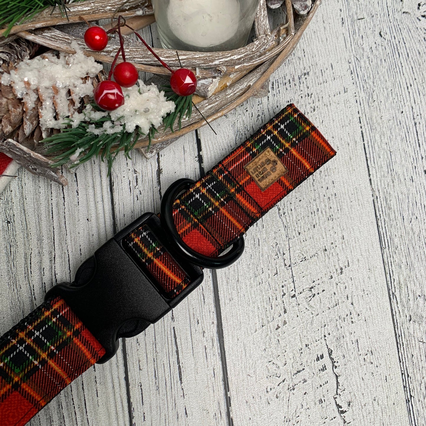 Gideon Gold Plaid Collar