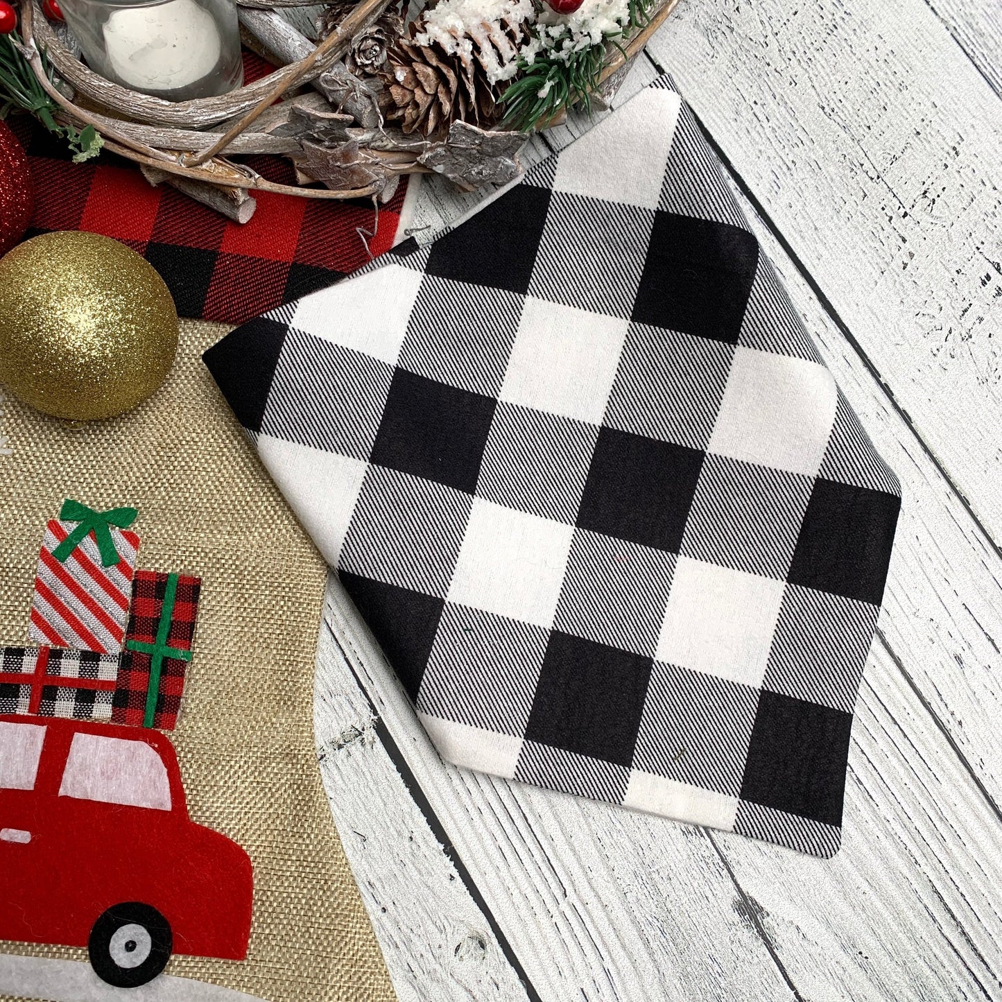 Sid Snow Buffalo Plaid Bandana