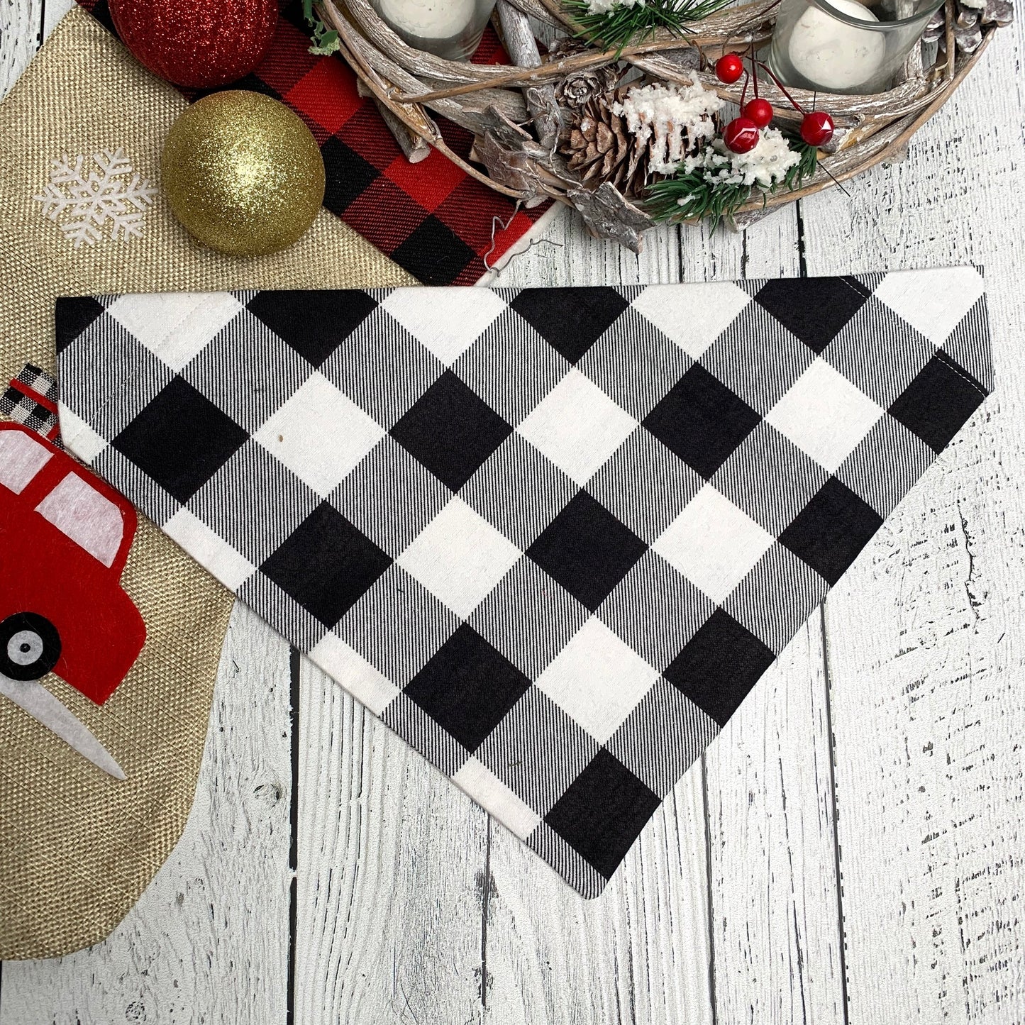 Sid Snow Buffalo Plaid Bandana