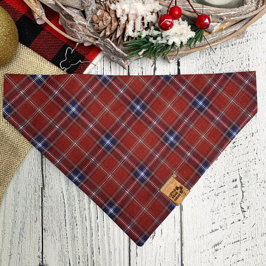 Skipper Seasonal Plaid Bandana