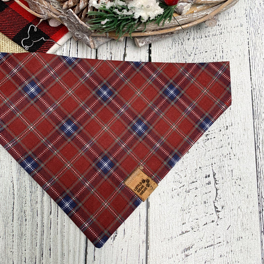 Skipper Seasonal Plaid Bandana