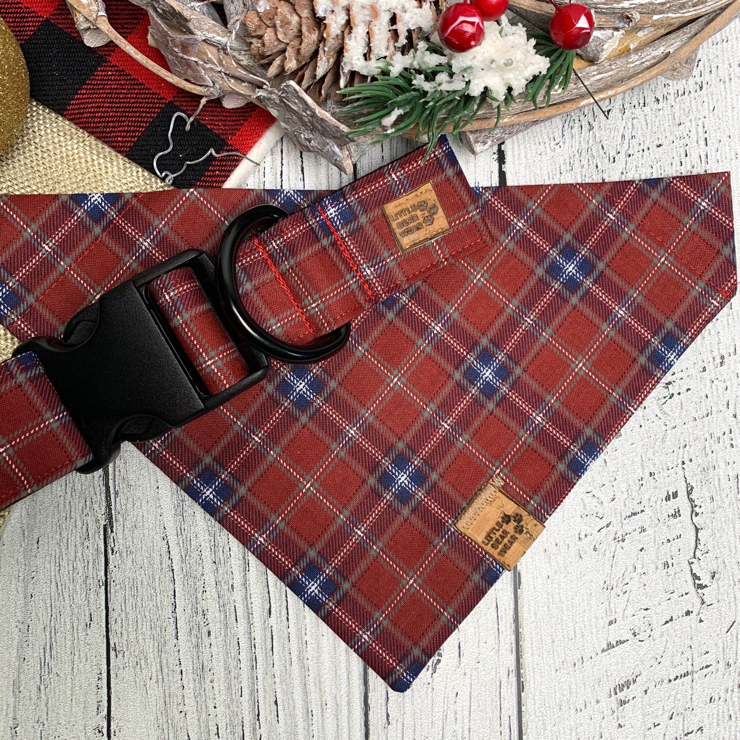 Skipper Seasonal Plaid Bandana