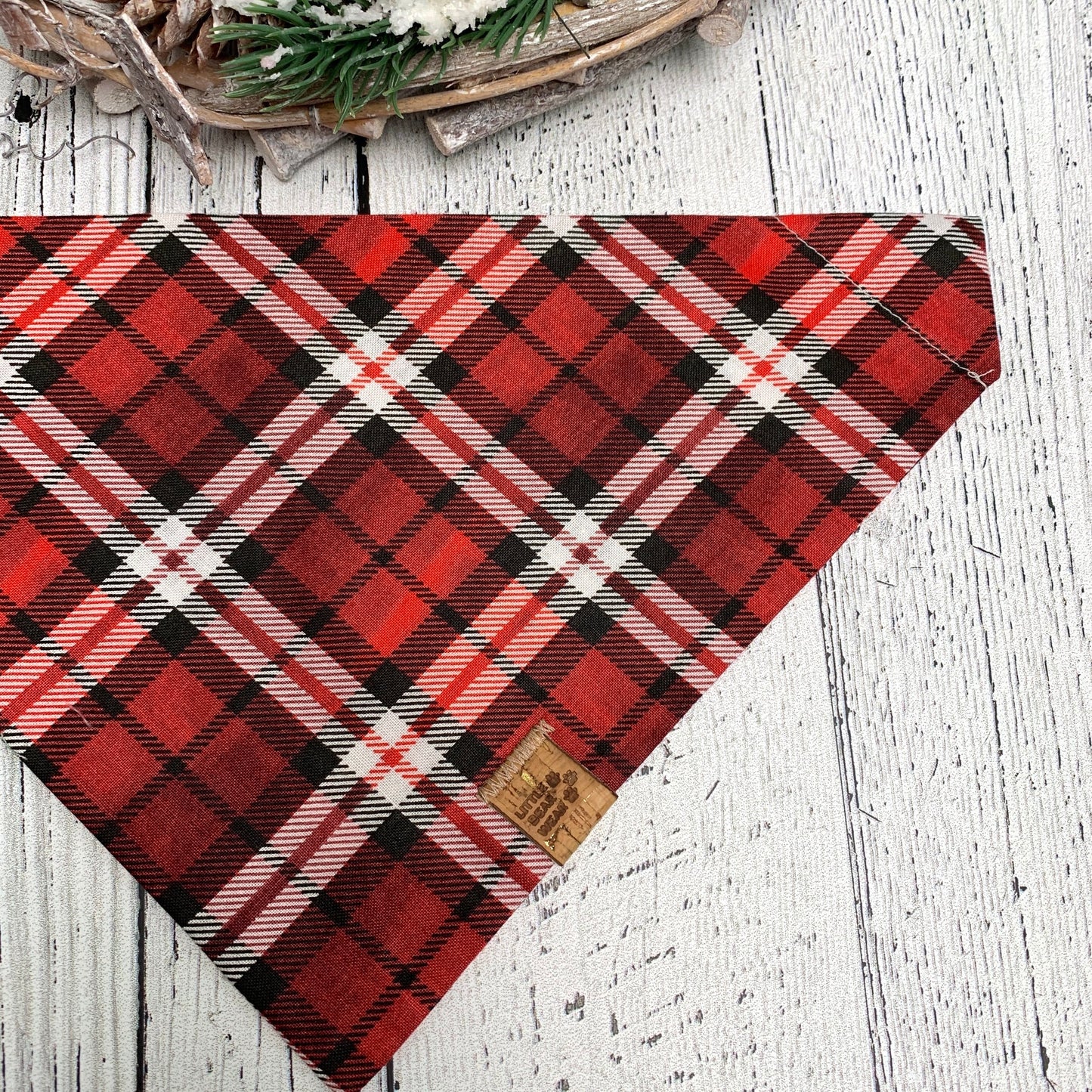 Willow Winter Plaid Bandana