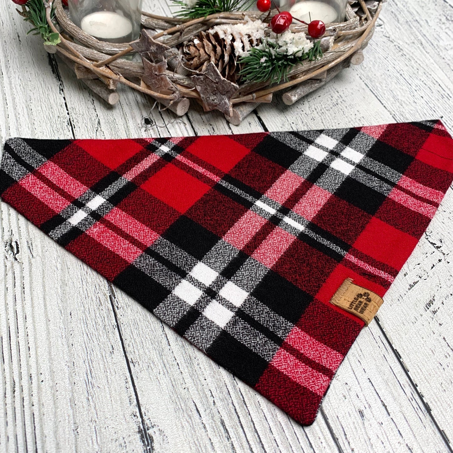 Molly Merry Plaid Bandana