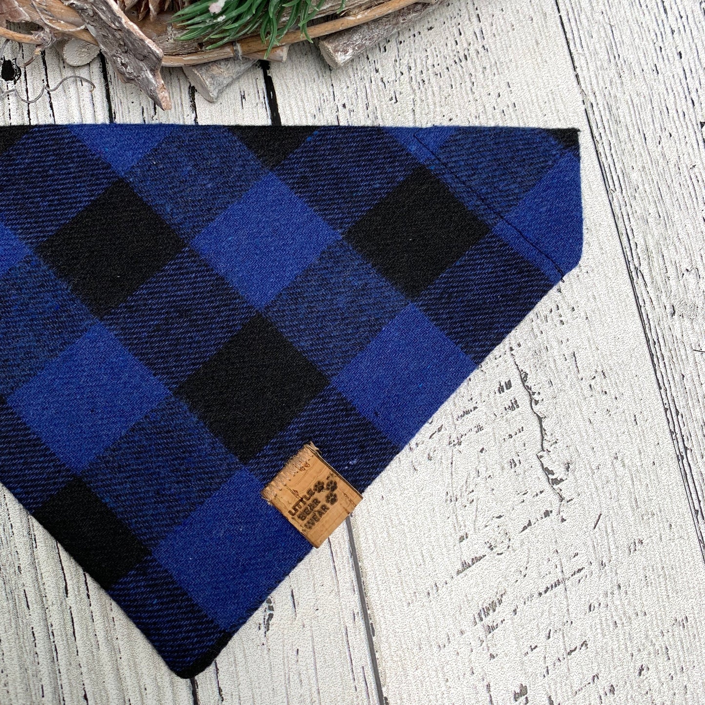 Stormy Buffalo Plaid Bandana