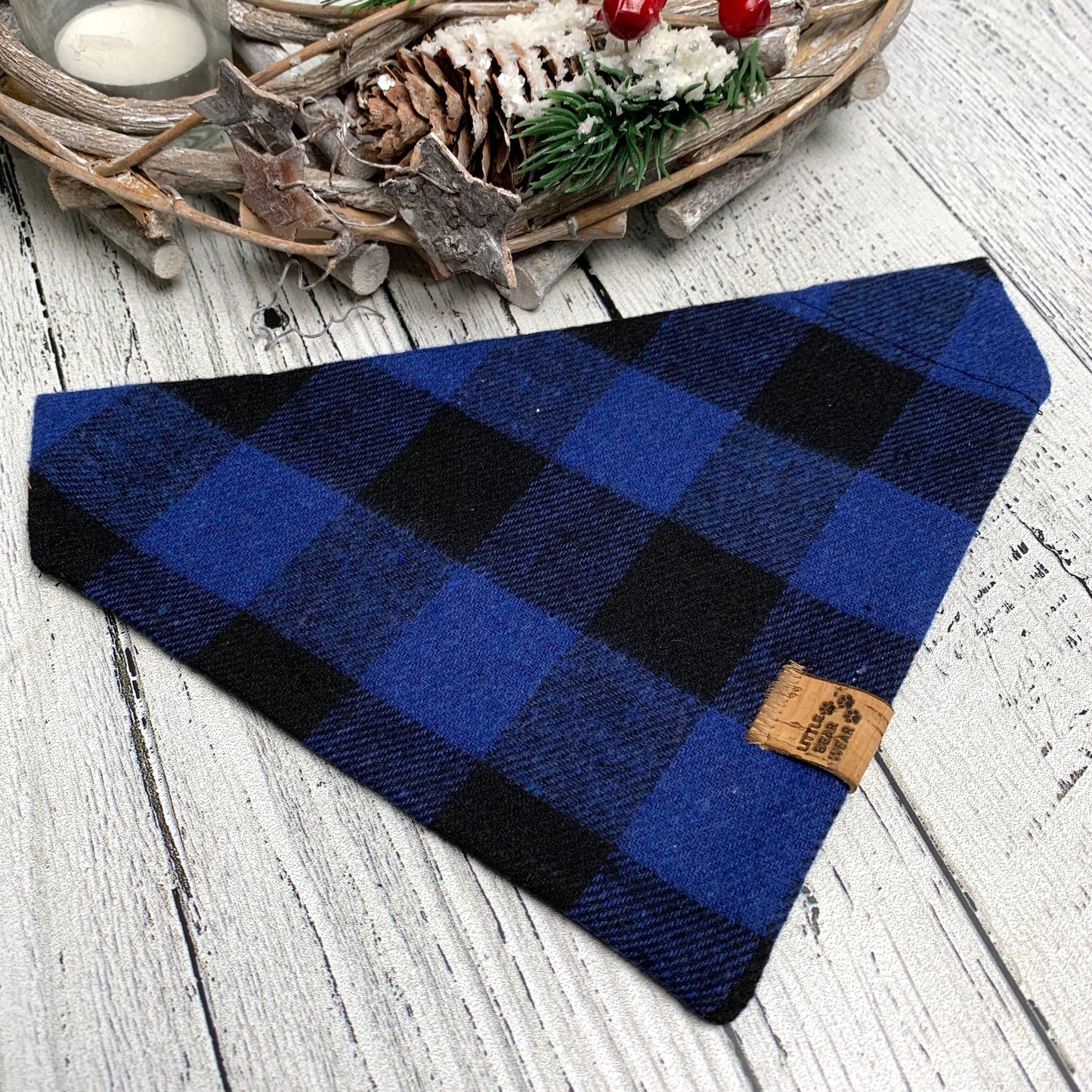 Stormy Buffalo Plaid Bandana