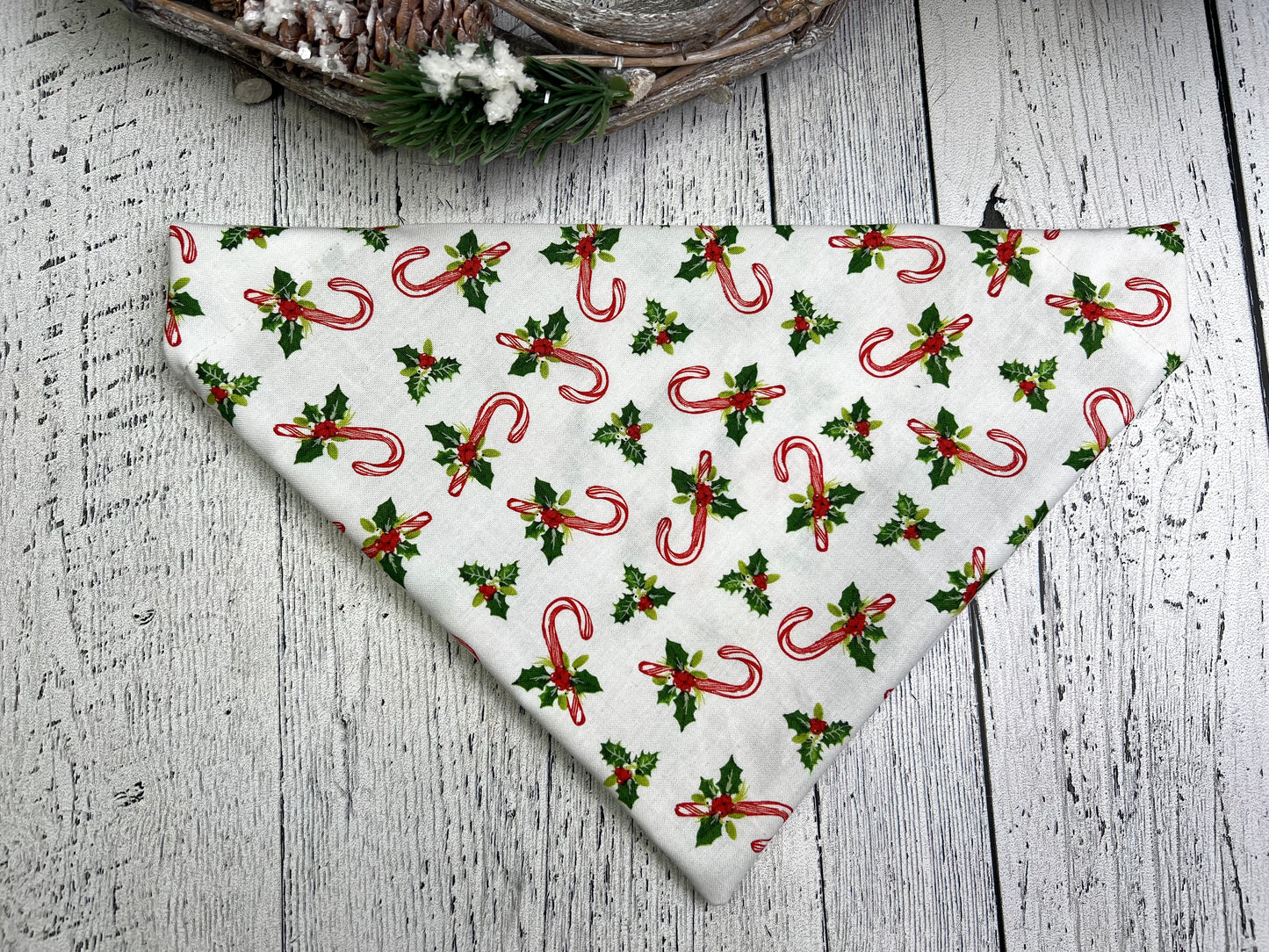 Callie Candy Cane Bandana
