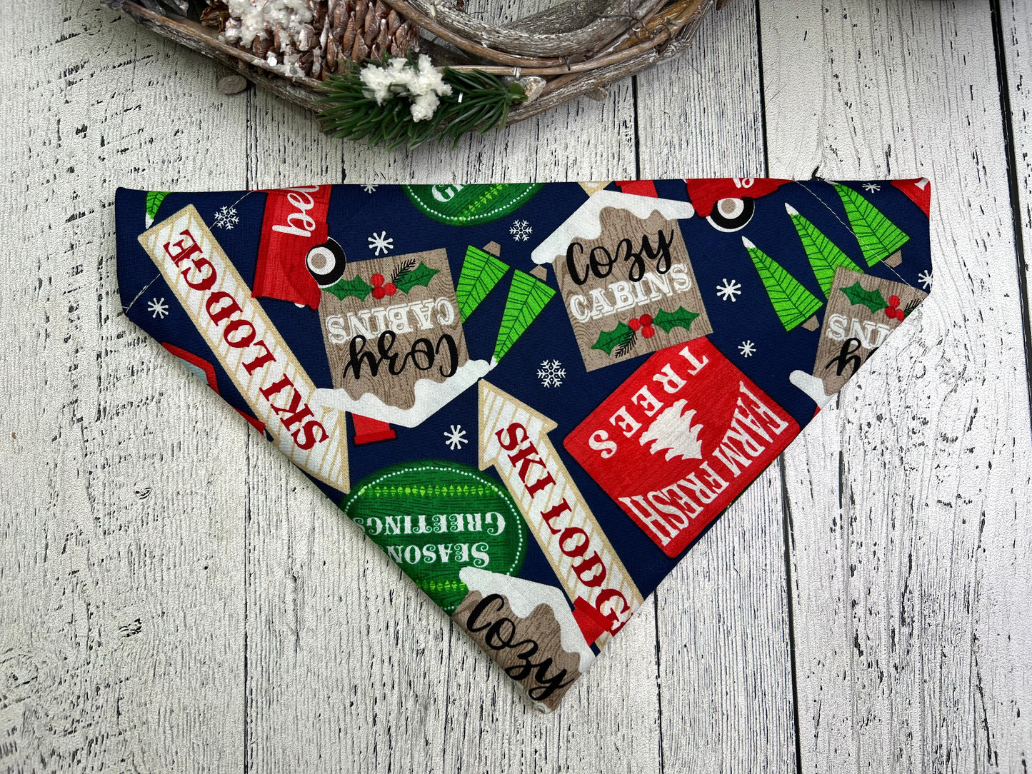 Cozy Cabins Bandana