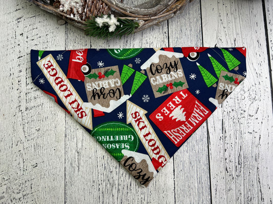 Cozy Cabins Bandana