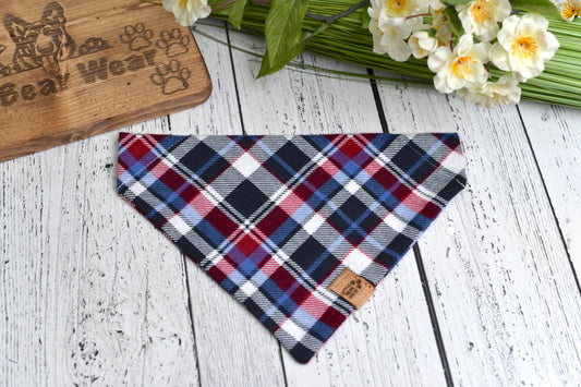 Marty Miracle Plaid Bandana