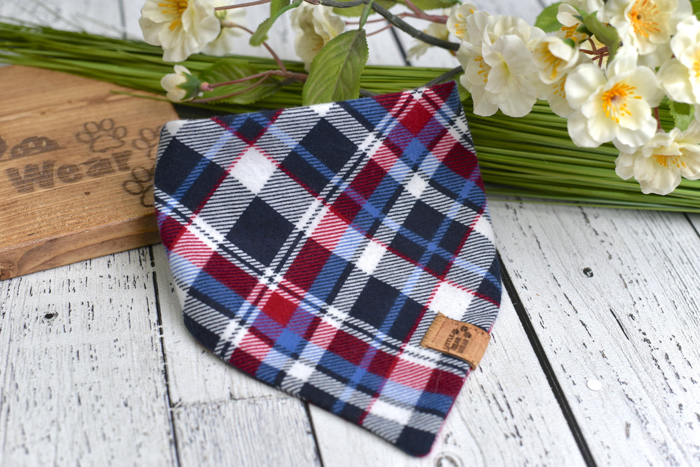 Marty Miracle Plaid Bandana