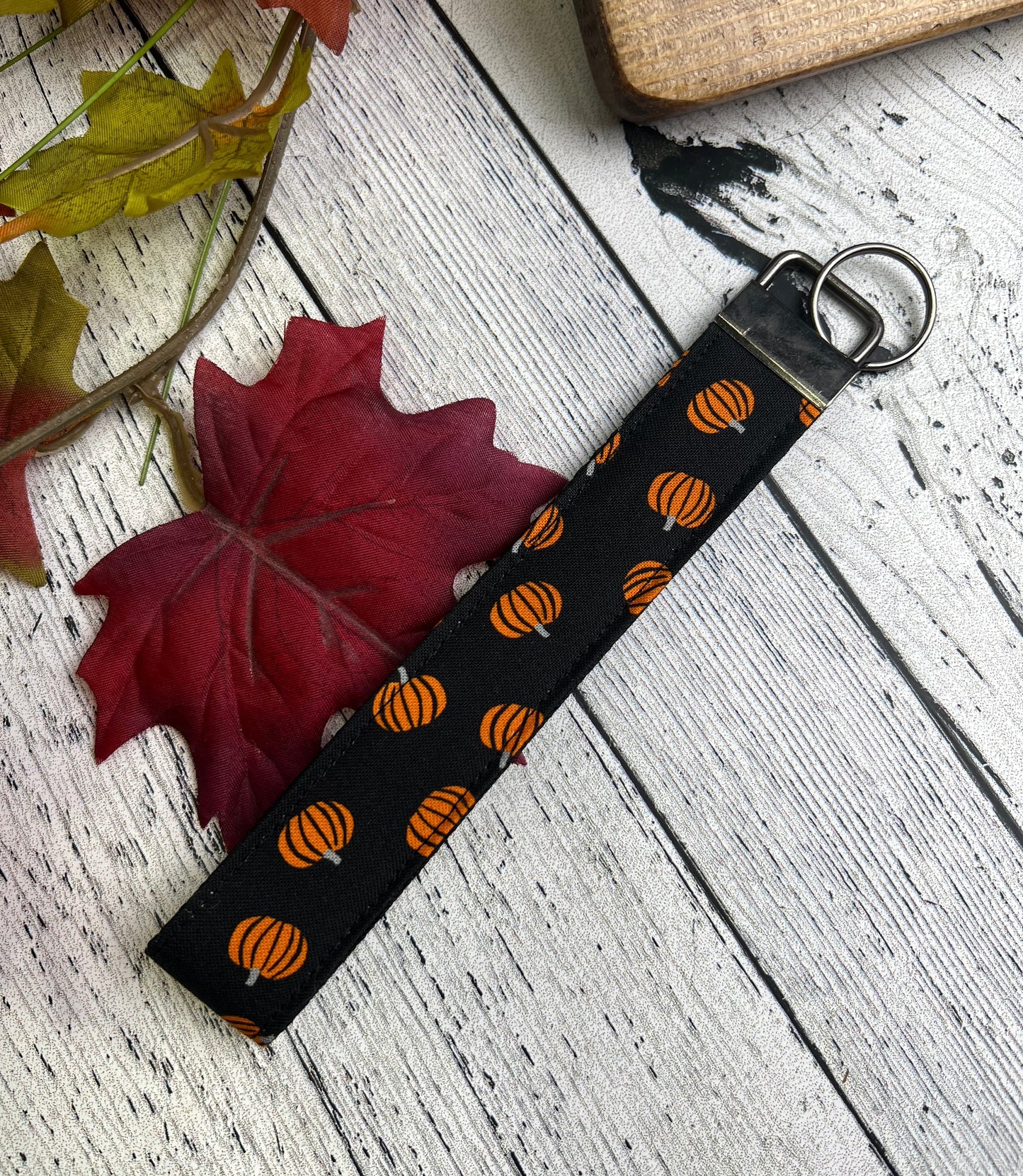 Pookie Pumpkins Keychain Wristlet