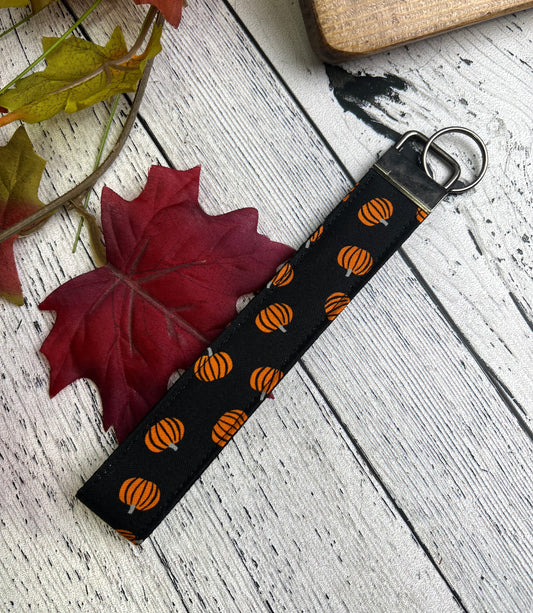 Pookie Pumpkins Keychain Wristlet