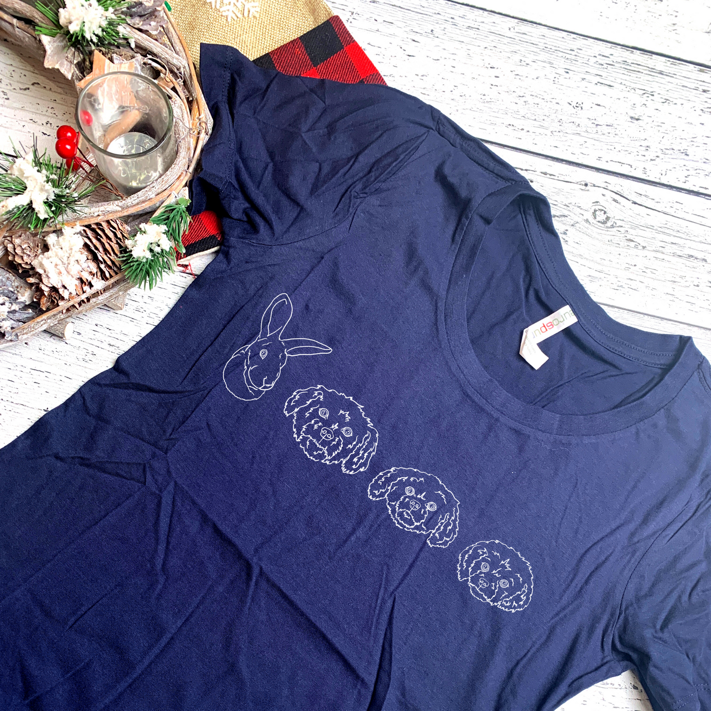 Women's Pet Portrait T-Shirt