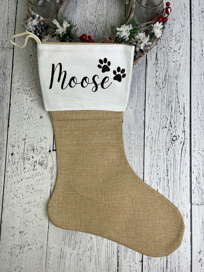 Custom Pet Christmas Stocking