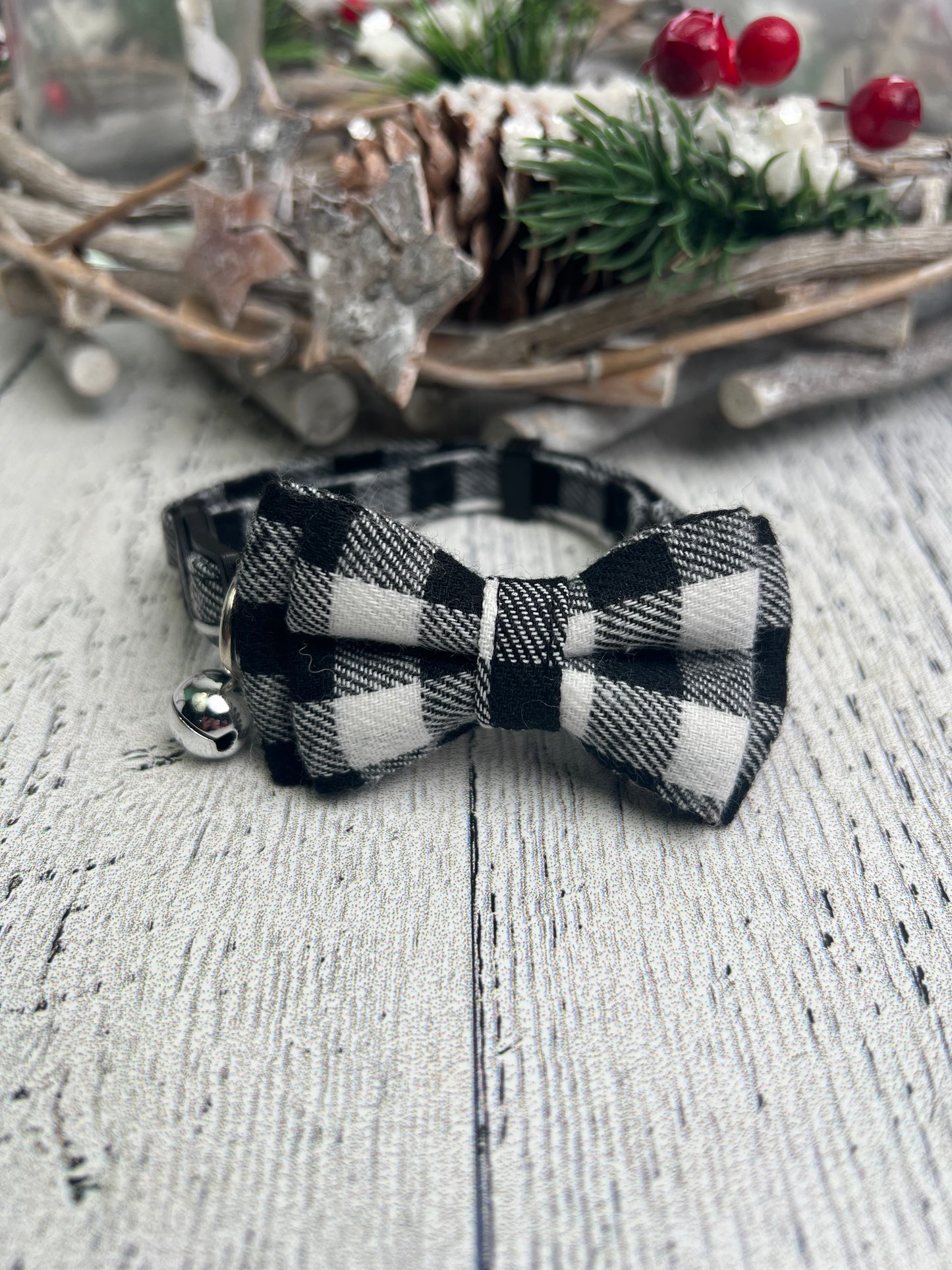 Cat Collar with Bowties