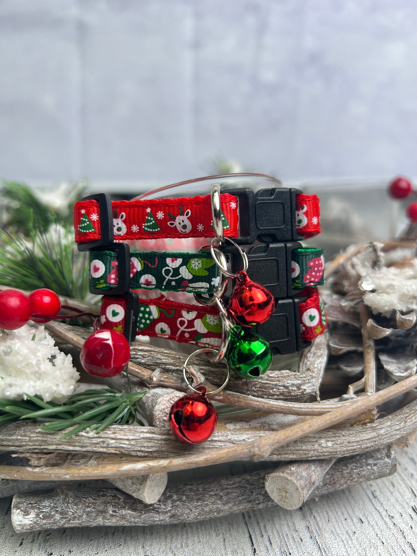 Mini Christmas Assorted Dog Collar