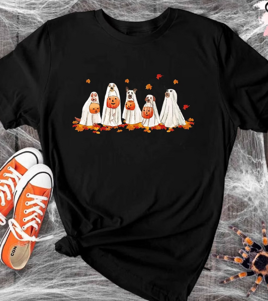 Ghost Pups Halloween T-Shirt