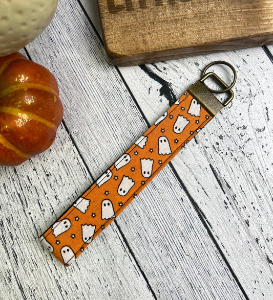 Boo Ghosties Keychain Wristlet