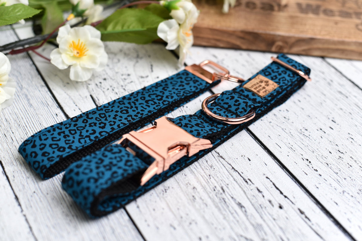 Kona Royal Leopard Keychain Wristlet