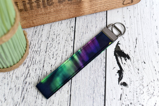 The Northern Lights Keychain Wristlet