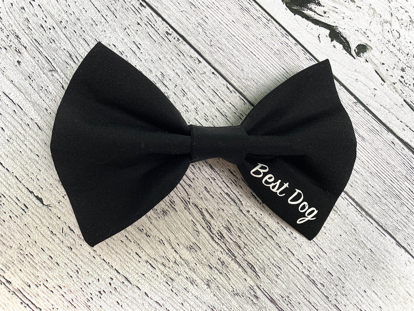 Wedding Best Dog Bow Tie