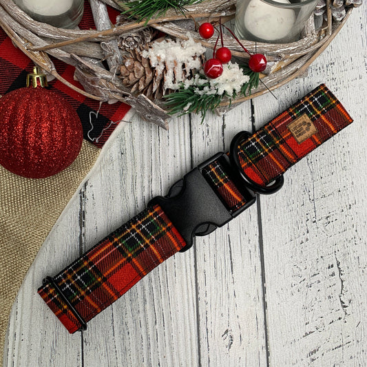 Gideon Gold Plaid Collar