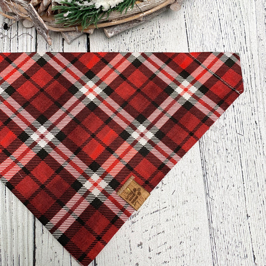Willow Winter Plaid Bandana