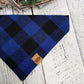 Stormy Buffalo Plaid Bandana