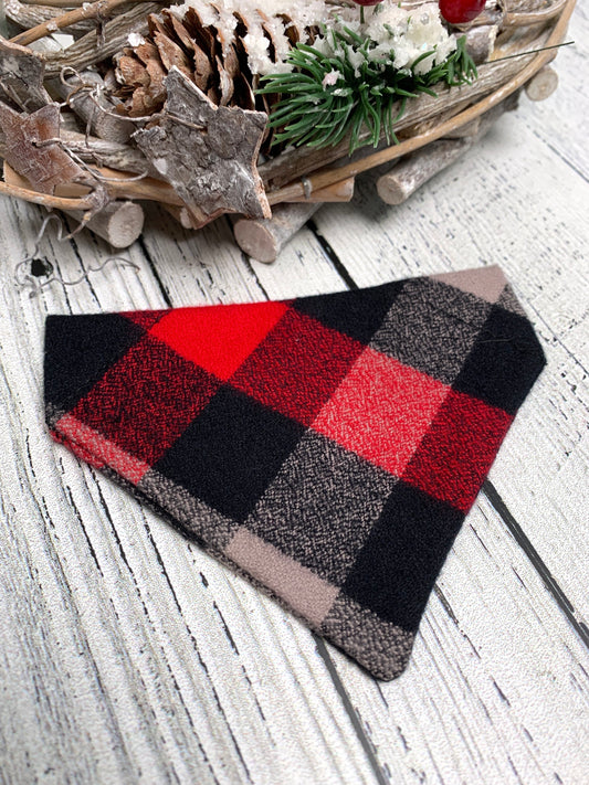 Kona Kringle Plaid Bandana
