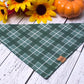 Juniper Plaid Bandana