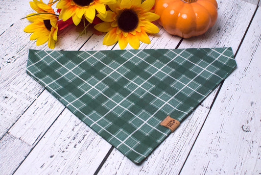 Juniper Plaid Bandana