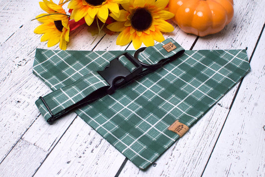 Juniper Plaid Collar
