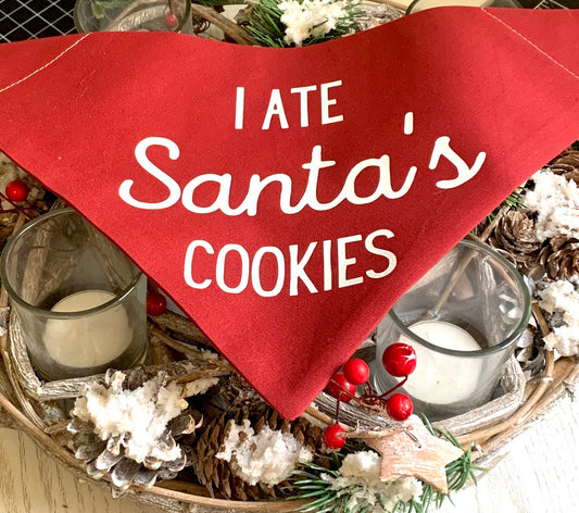 Santa's Cookies Bandana
